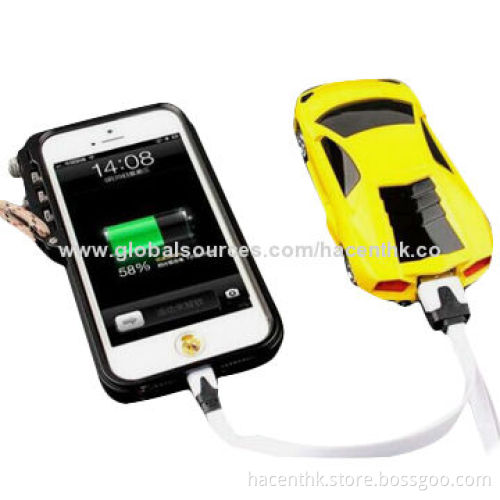 Portable Gift Lamborghini Car Model Power Bank, 5,600mAh Capacity, Sized 110 x 33 x 45mm
